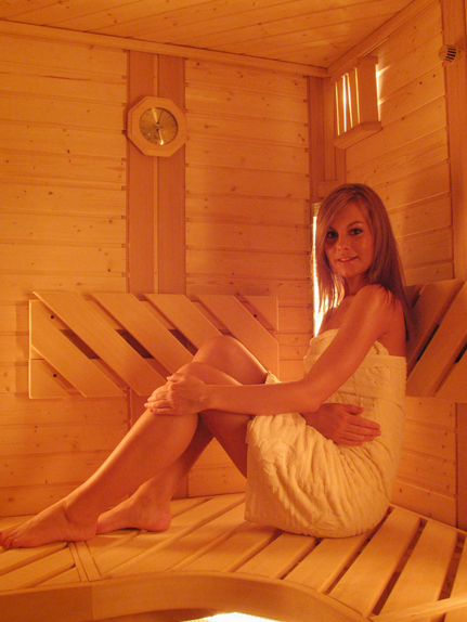 hotel sauna